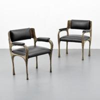 Pair of Paul Evans Arm Chairs - Sold for $12,500 on 03-03-2018 (Lot 133).jpg